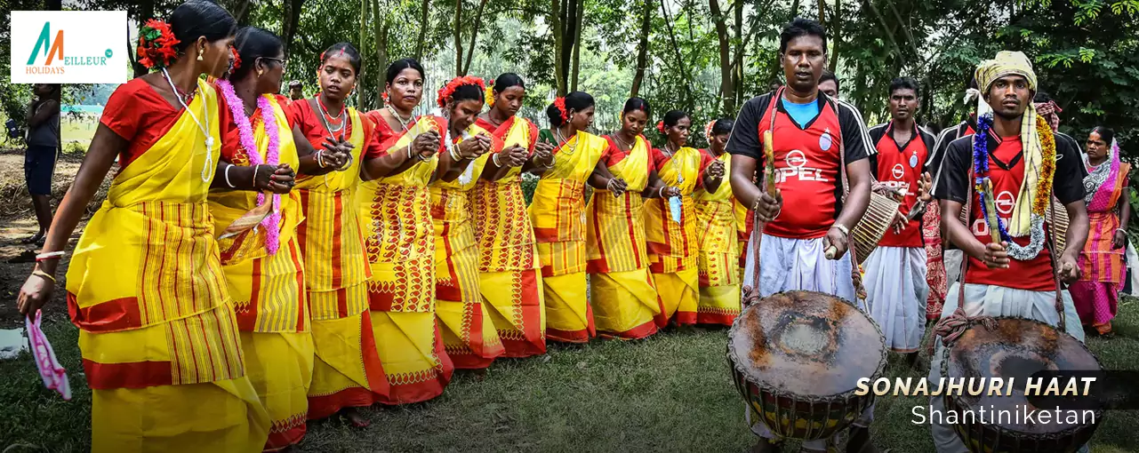 Shantiniketan  Tour sonajhuri haat