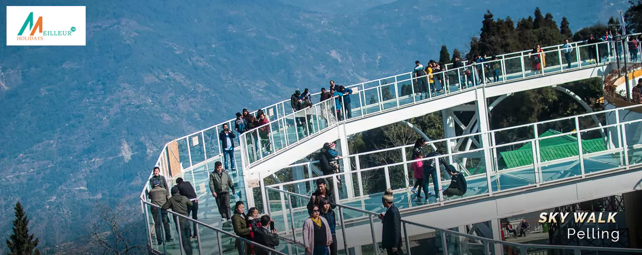 GANGTOK PELLING DARJEELING PACKAGE TOUR sky walk