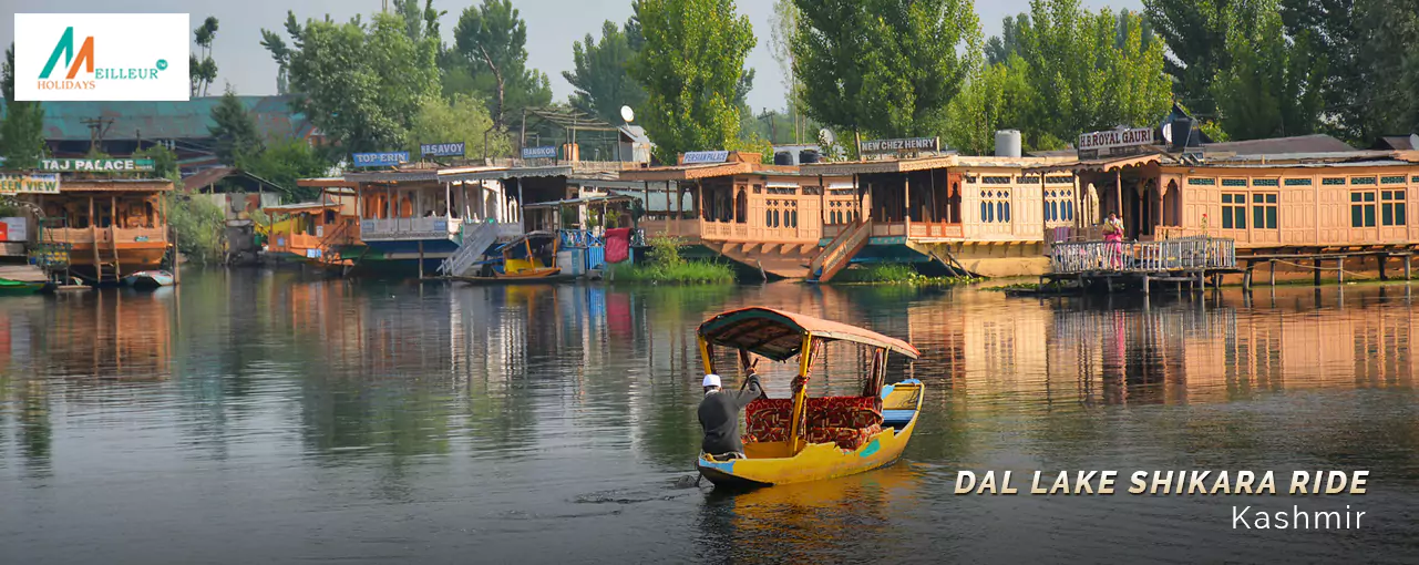 Kashmir Tour Package Dal Lake Shikara Ride