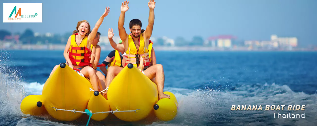 Bangkok Pattaya Tour Package Banana Boat Ride