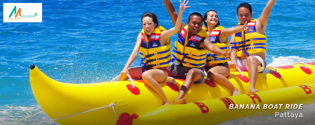 Phuket Pattaya Tour Package Banana Boat Ride