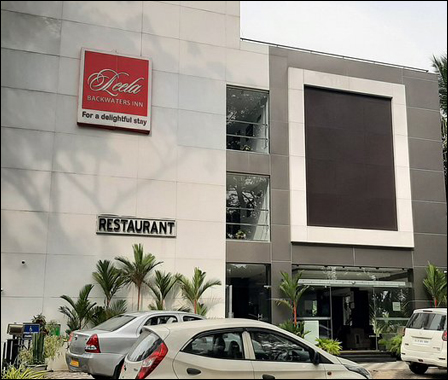 Hotel Info : KovalamHotel Leela Backwaters Exterior