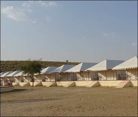 Hotel Info : Jaisalmer Desert CampWelcome Desert Exterior